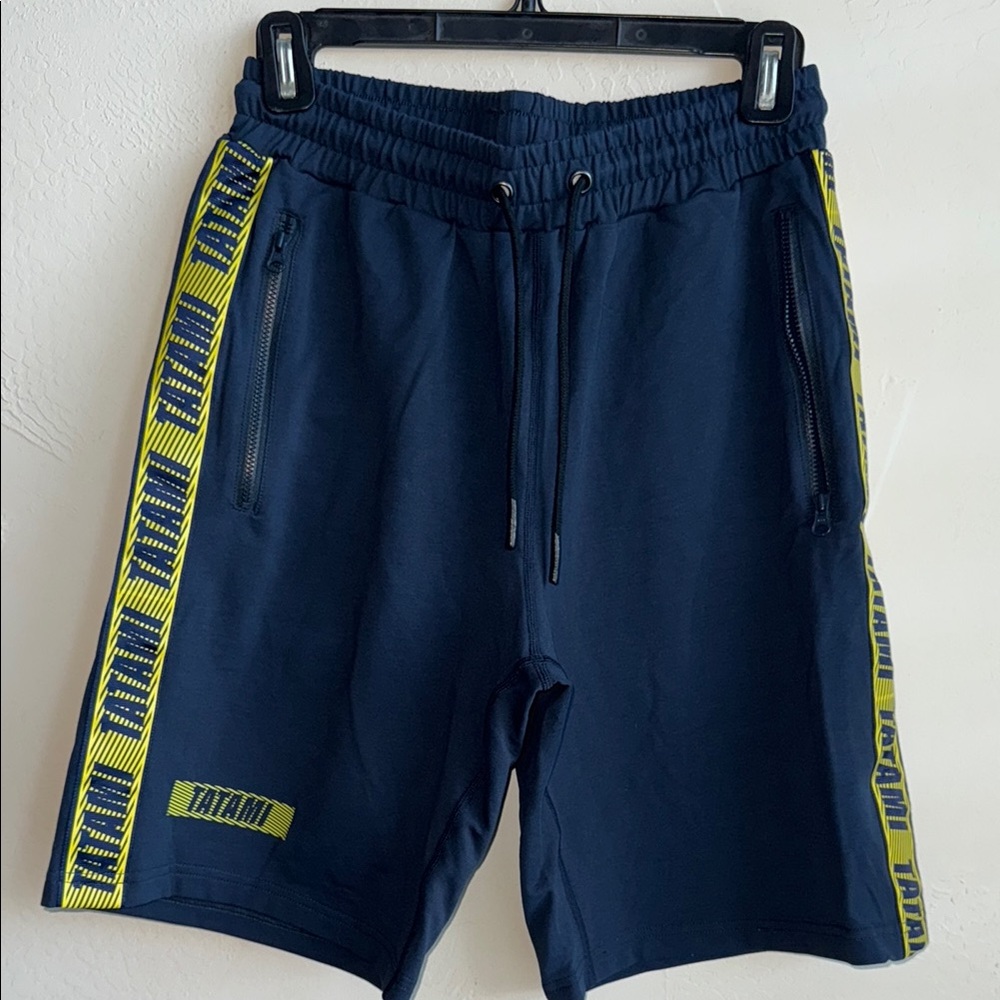 Navy Blue Casual Shorts